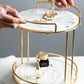 Golden Marble Style Beauty Organiser