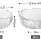 Golden Edge Serving Bowls