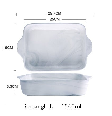 Marble Serving Piece