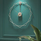 Hexagonal Twist Wall Clock