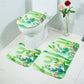 3 Piece Bathroom Mat Set