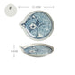 Japanese Tear Drop Plates