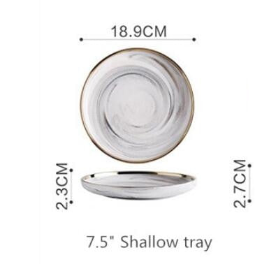 Gold Wire Servingware