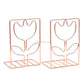 Metallic 2 Piece Book Ends