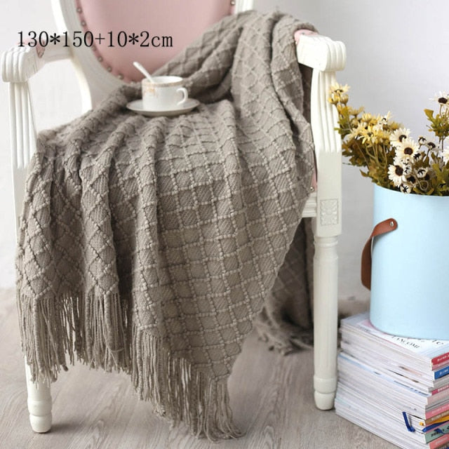 Knitted Throw